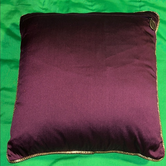 Pier 1 Beaded Peacock Feather Pillow - Picture 6 of 9